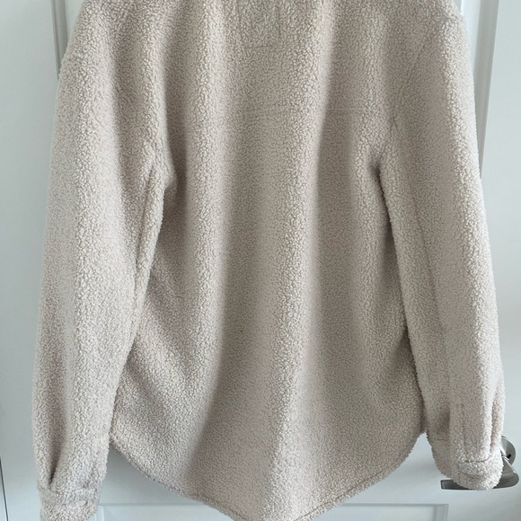 Abercrombie Sherpa Shirt Jacket XS - Picture 3 of 6